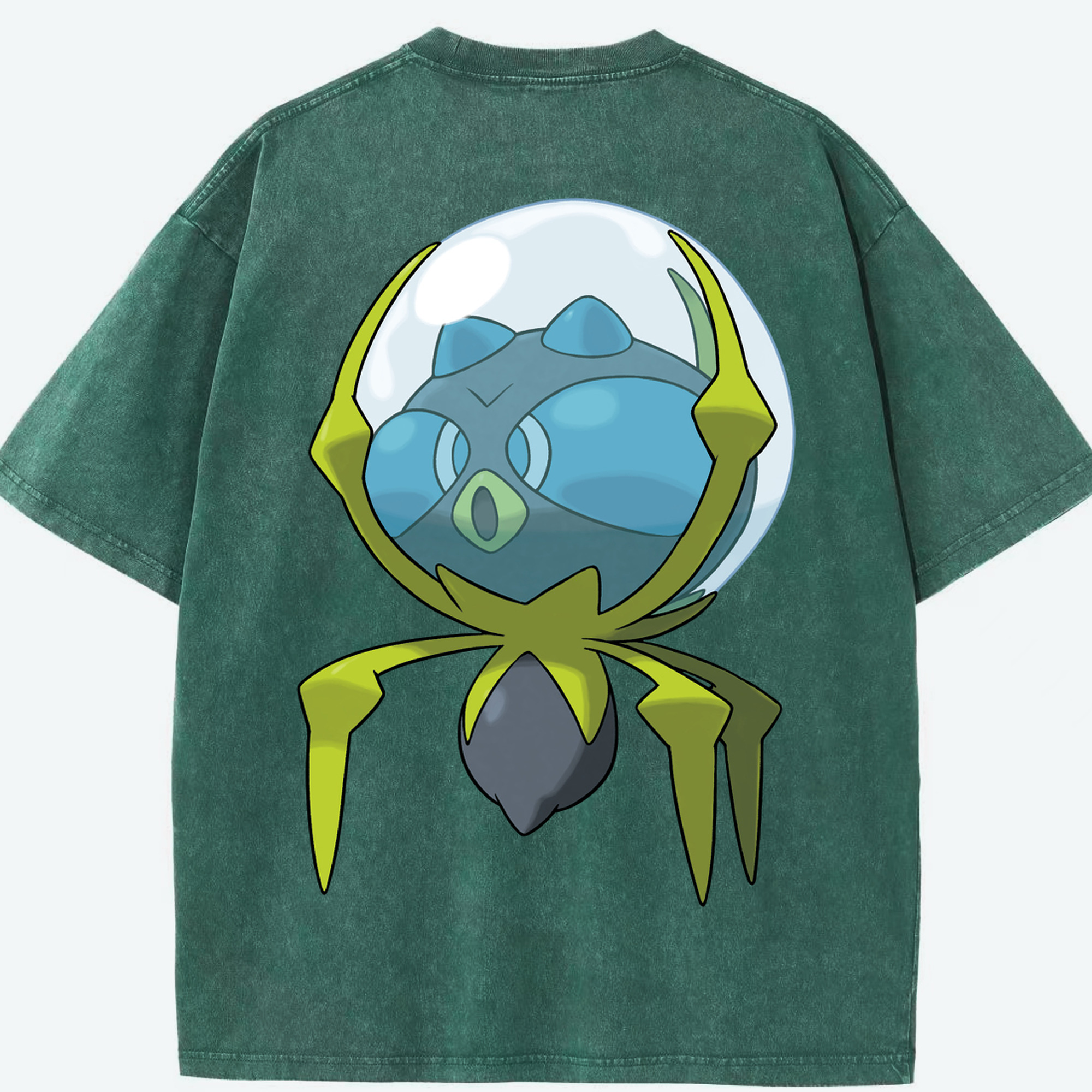 （画像用） ポケットモンスター Pokémon 綿100% ヴィンテージ風 半袖Tシャツ（背面プリント）